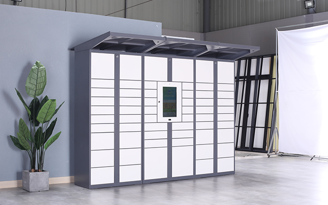 v88体育15寸国产工业一体机，助力智能快递柜嵌入式应用