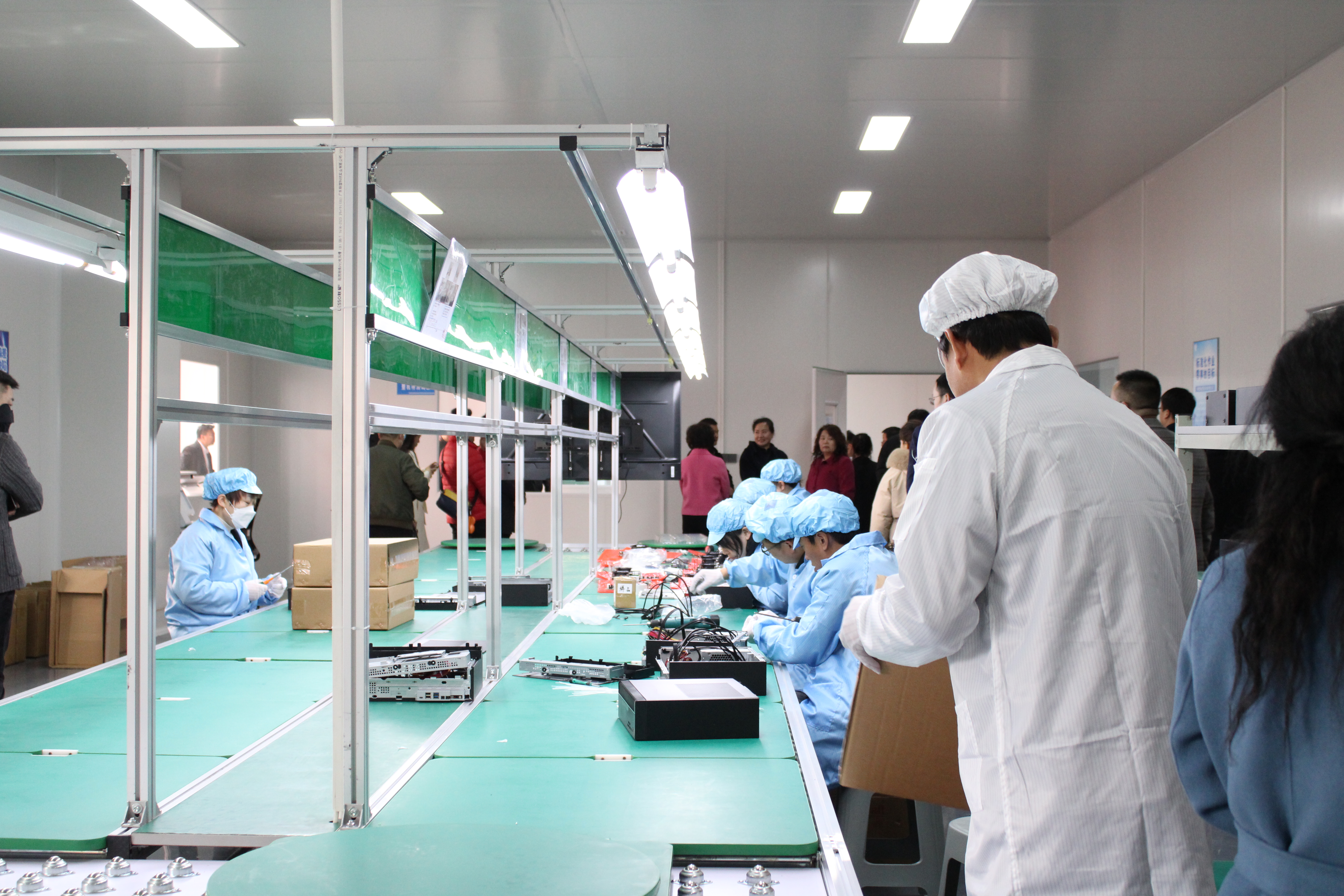 【智慧引领未来  创新驱动发展】陕西高能国产信息化终端设备设计研发生产基地正式投产(图10)