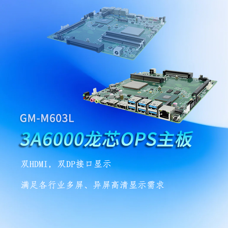 龙芯3A6000国产OPS主板M603L(图1)