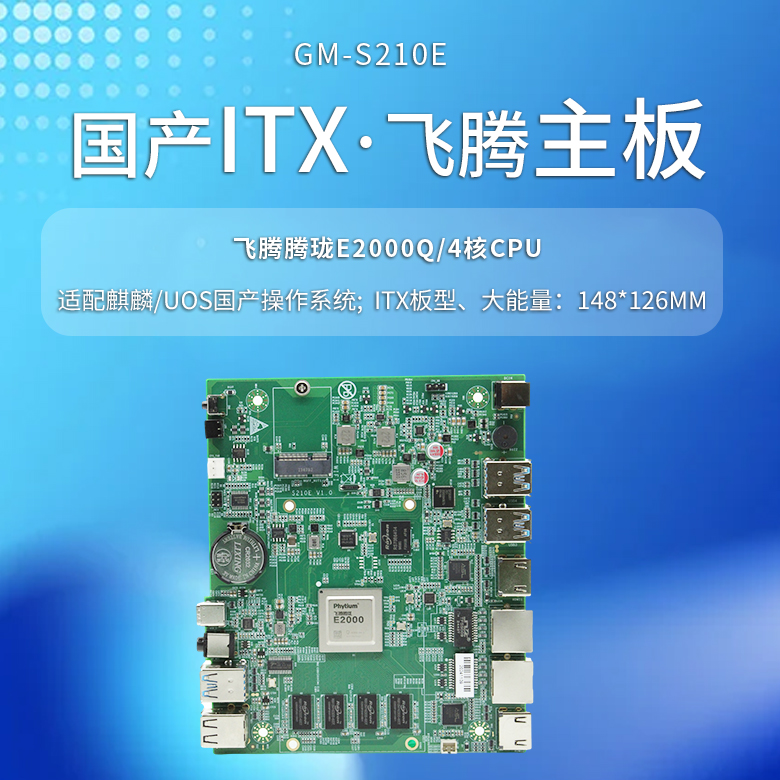 飞腾E2000Q国产一体机主板S210E(图1)